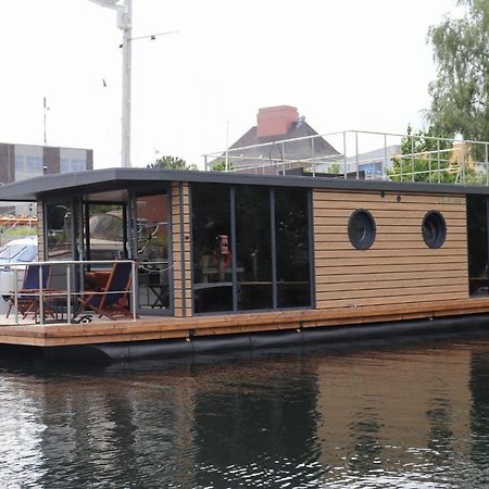 Hausboot Lina In Flensburg Hotel Kültér fotó