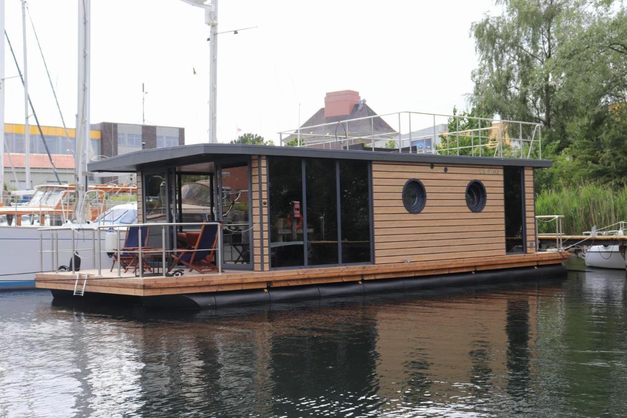 Hausboot Lina In Flensburg Hotel Kültér fotó