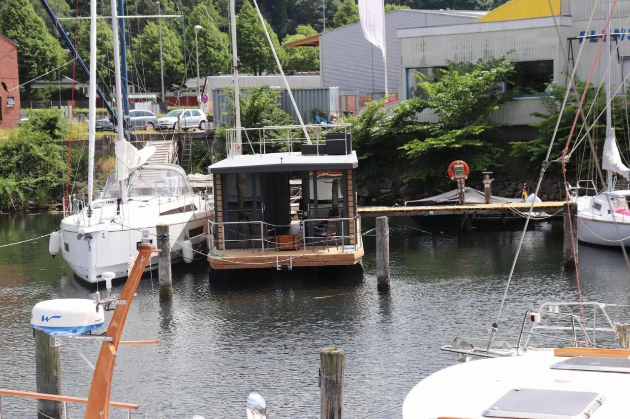 Hausboot Lina In Flensburg Hotel Kültér fotó